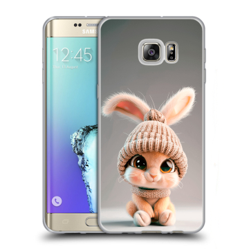 Пластиковый чехол на Samsung Galaxy S6 Edge Plus с принтом Кролик