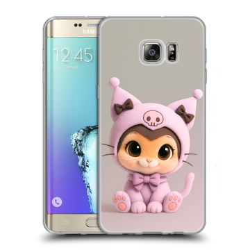 Пластиковый чехол на Samsung Galaxy S6 Edge Plus с принтом Куроми Kuromi Пластиковый чехол на Samsung Galaxy S6 Edge Plus с принтом Куроми Kuromi