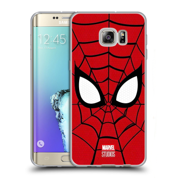 Пластиковый чехол на Samsung Galaxy S6 Edge Plus с принтом человек паук spiderman