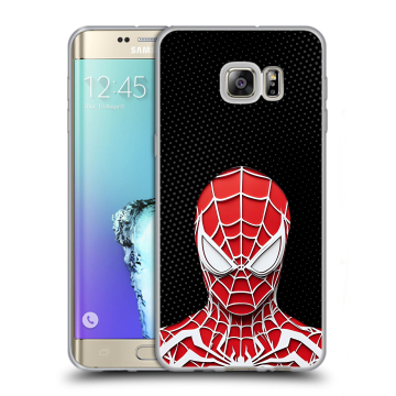 Пластиковый чехол на Samsung Galaxy S6 Edge Plus с принтом человек паук spiderman Пластиковый чехол на Samsung Galaxy S6 Edge Plus с принтом человек паук spiderman