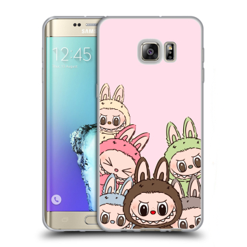 Пластиковый чехол на Samsung Galaxy S6 Edge Plus с принтом Лабубу Пластиковый чехол на Samsung Galaxy S6 Edge Plus с принтом Лабубу