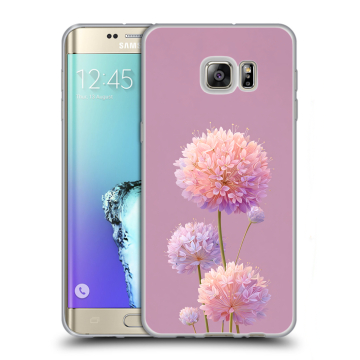 Пластиковый чехол на Samsung Galaxy S6 Edge Plus с принтом Цветы Пластиковый чехол на Samsung Galaxy S6 Edge Plus с принтом Цветы