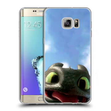 Пластиковый чехол на Samsung Galaxy S6 Edge Plus с принтом Как приручить дракона