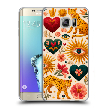 Пластиковый чехол на Samsung Galaxy S6 Edge Plus с принтом Модный принт Пластиковый чехол на Samsung Galaxy S6 Edge Plus с принтом Модный принт