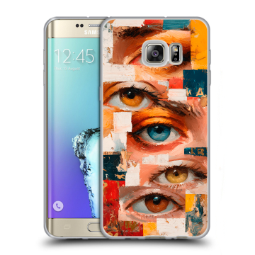 Пластиковый чехол на Samsung Galaxy S6 Edge Plus с принтом Модный принт Пластиковый чехол на Samsung Galaxy S6 Edge Plus с принтом Модный принт