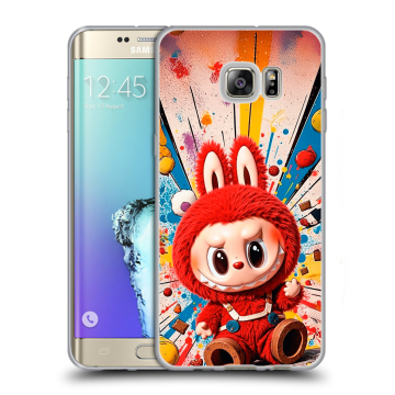 Пластиковый чехол на Samsung Galaxy S6 Edge Plus с принтом Labubu Лабубу Пластиковый чехол на Samsung Galaxy S6 Edge Plus с принтом Labubu Лабубу