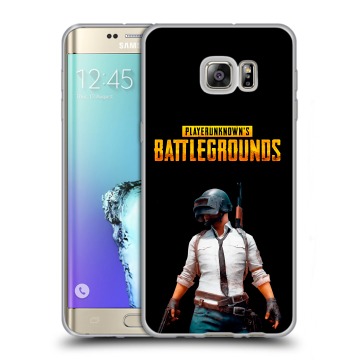 Пластиковый чехол на Samsung Galaxy S6 Edge Plus с принтом PUGB ПАГБ Пластиковый чехол на Samsung Galaxy S6 Edge Plus с принтом PUGB ПАГБ
