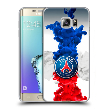Пластиковый чехол на Samsung Galaxy S6 Edge Plus с принтом PSG ПСЖ Пластиковый чехол на Samsung Galaxy S6 Edge Plus с принтом PSG ПСЖ