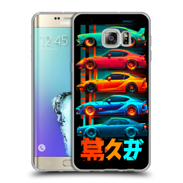 Пластиковый чехол на Samsung Galaxy S6 Edge Plus с принтом машины тачки Пластиковый чехол на Samsung Galaxy S6 Edge Plus с принтом машины тачки