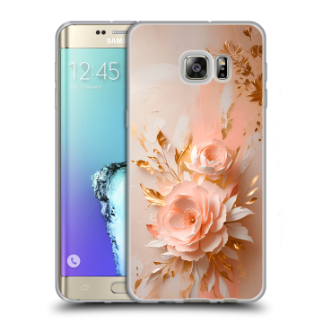 Пластиковый чехол на Samsung Galaxy S6 Edge Plus с принтом женский Пластиковый чехол на Samsung Galaxy S6 Edge Plus с принтом женский