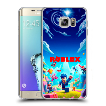 Пластиковый чехол на Samsung Galaxy S6 Edge Plus с принтом Roblox Роблокс Пластиковый чехол на Samsung Galaxy S6 Edge Plus с принтом Roblox Роблокс