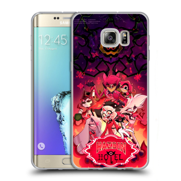 Пластиковый чехол на Samsung Galaxy S6 Edge Plus с принтом Hazbin Hotel Отель Хазбин Пластиковый чехол на Samsung Galaxy S6 Edge Plus с принтом Hazbin Hotel Отель Хазбин