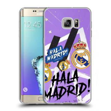 Пластиковый чехол на Samsung Galaxy S6 Edge Plus с принтом Real Madrid Реал Мадрид Пластиковый чехол на Samsung Galaxy S6 Edge Plus с принтом Real Madrid Реал Мадрид
