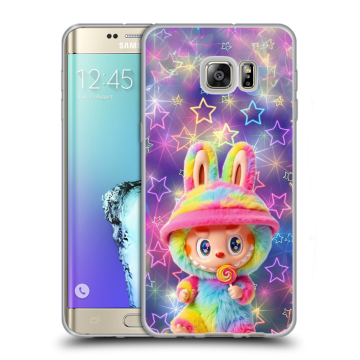 Пластиковый чехол на Samsung Galaxy S6 Edge Plus с принтом Labubu Лабубу Пластиковый чехол на Samsung Galaxy S6 Edge Plus с принтом Labubu Лабубу