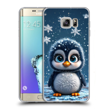 Пластиковый чехол на Samsung Galaxy S6 Edge Plus с принтом Новый год Пластиковый чехол на Samsung Galaxy S6 Edge Plus с принтом Новый год