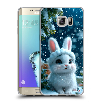 Пластиковый чехол на Samsung Galaxy S6 Edge Plus с принтом Новый год Пластиковый чехол на Samsung Galaxy S6 Edge Plus с принтом Новый год