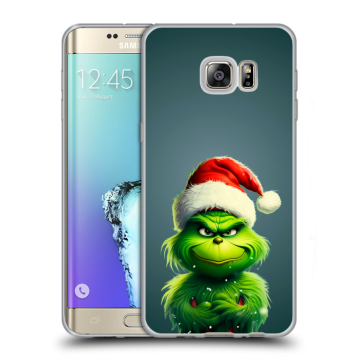 Пластиковый чехол на Samsung Galaxy S6 Edge Plus с принтом Новый год Пластиковый чехол на Samsung Galaxy S6 Edge Plus с принтом Новый год