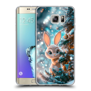 Пластиковый чехол на Samsung Galaxy S6 Edge Plus с принтом Новый год Пластиковый чехол на Samsung Galaxy S6 Edge Plus с принтом Новый год