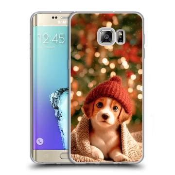 Пластиковый чехол на Samsung Galaxy S6 Edge Plus с принтом Новый год Пластиковый чехол на Samsung Galaxy S6 Edge Plus с принтом Новый год