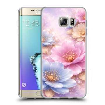Пластиковый чехол на Samsung Galaxy S6 Edge Plus с принтом женский