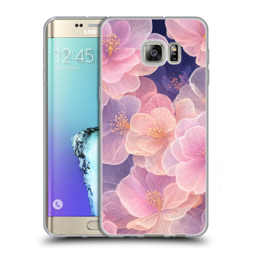 Пластиковый чехол на Samsung Galaxy S6 Edge Plus с принтом женский Пластиковый чехол на Samsung Galaxy S6 Edge Plus с принтом женский