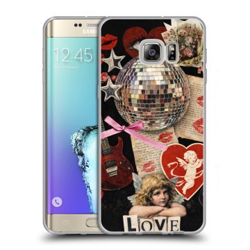 Пластиковый чехол на Samsung Galaxy S6 Edge Plus с принтом для девочек Пластиковый чехол на Samsung Galaxy S6 Edge Plus с принтом для девочек