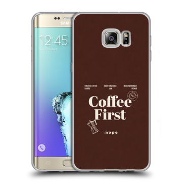 Пластиковый чехол на Samsung Galaxy S6 Edge Plus с принтом женский