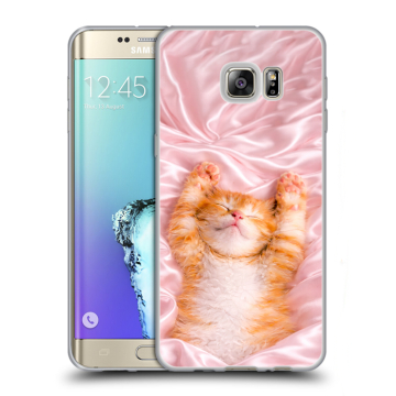 Пластиковый чехол на Samsung Galaxy S6 Edge Plus с принтом женский