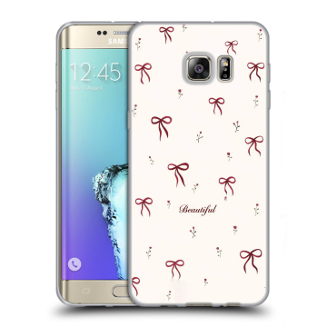 Пластиковый чехол на Samsung Galaxy S6 Edge Plus с принтом для девочек