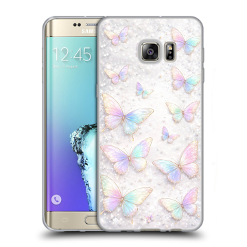 Пластиковый чехол на Samsung Galaxy S6 Edge Plus с принтом женский