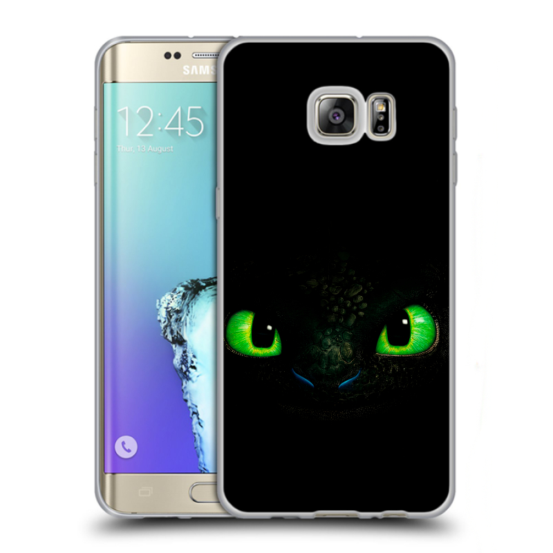 Пластиковый чехол на Samsung Galaxy S6 Edge Plus с принтом Как приручить дракона Пластиковый чехол на Samsung Galaxy S6 Edge Plus с принтом Как приручить дракона