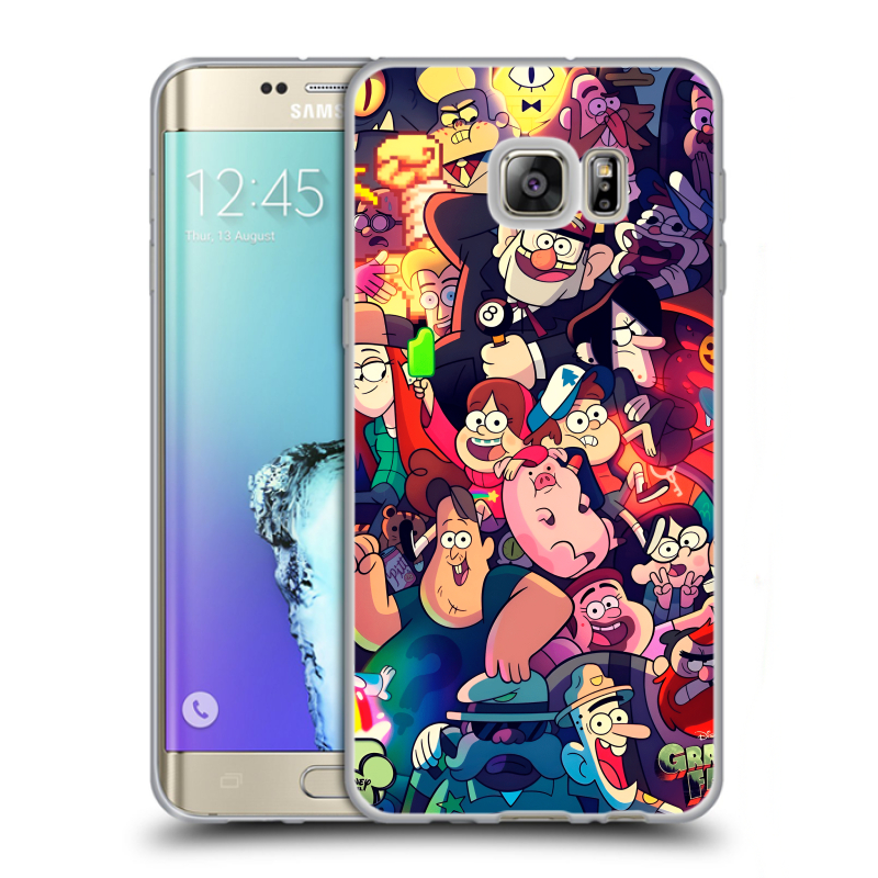 Пластиковый чехол на Samsung Galaxy S6 Edge Plus с принтом Gravity Falls Гравити Фолз Пластиковый чехол на Samsung Galaxy S6 Edge Plus с принтом Gravity Falls Гравити Фолз