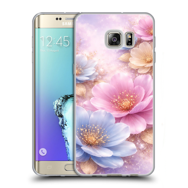 Пластиковый чехол на Samsung Galaxy S6 Edge Plus с принтом женский Пластиковый чехол на Samsung Galaxy S6 Edge Plus с принтом женский