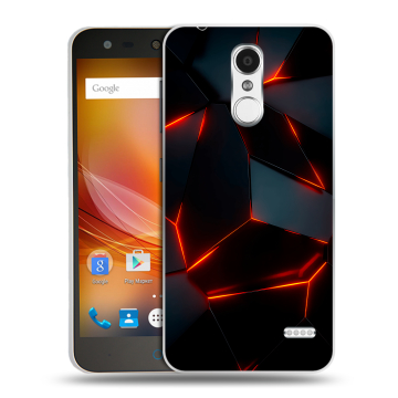 Пластиковый чехол на ZTE Blade X5 с принтом Яркие абстракции Пластиковый чехол на ZTE Blade X5 с принтом Яркие абстракции