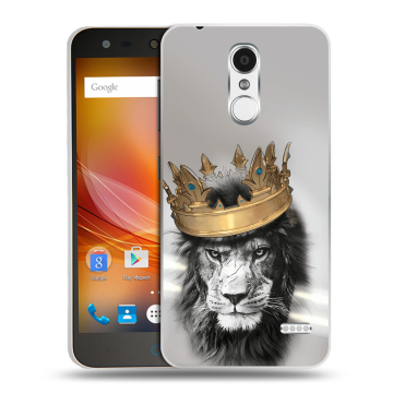Пластиковый чехол на ZTE Blade X5 с принтом Лев с короной Пластиковый чехол на ZTE Blade X5 с принтом Лев с короной