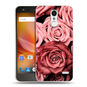 Пластиковый чехол на ZTE Blade X5 с принтом Цветы розы Пластиковый чехол на ZTE Blade X5 с принтом Цветы розы