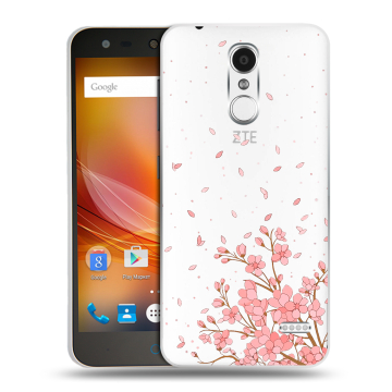 Пластиковый чехол на ZTE Blade X5 с принтом Ветка сакуры Пластиковый чехол на ZTE Blade X5 с принтом Ветка сакуры