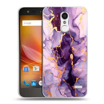 Пластиковый чехол на ZTE Blade X5 с принтом Мрамор Пластиковый чехол на ZTE Blade X5 с принтом Мрамор