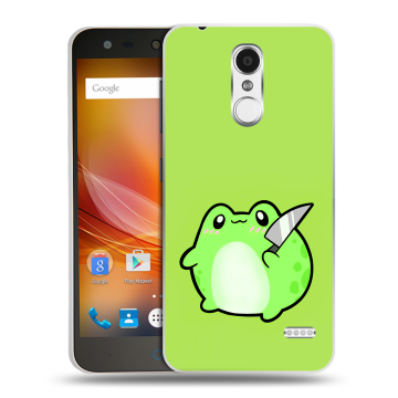 Пластиковый чехол на ZTE Blade X5 с принтом Лягушенок Пластиковый чехол на ZTE Blade X5 с принтом Лягушенок