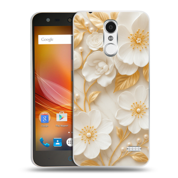 Пластиковый чехол на ZTE Blade X5 с принтом Цветы Пластиковый чехол на ZTE Blade X5 с принтом Цветы