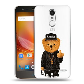 Пластиковый чехол на ZTE Blade X5 с принтом Мишка Пластиковый чехол на ZTE Blade X5 с принтом Мишка