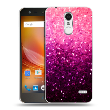 Пластиковый чехол на ZTE Blade X5 с принтом Блестки