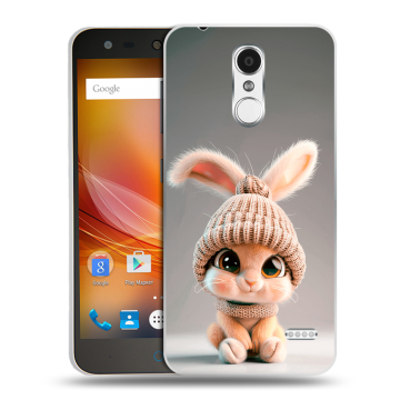 Пластиковый чехол на ZTE Blade X5 с принтом Кролик