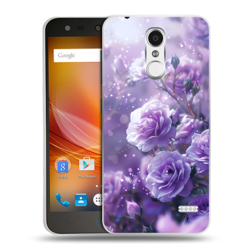 Пластиковый чехол на ZTE Blade X5 с принтом Розы цветы