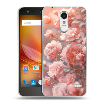Пластиковый чехол на ZTE Blade X5 с принтом Розовые розы Пластиковый чехол на ZTE Blade X5 с принтом Розовые розы