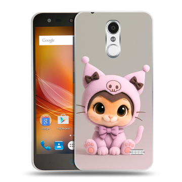 Пластиковый чехол на ZTE Blade X5 с принтом Куроми Kuromi Пластиковый чехол на ZTE Blade X5 с принтом Куроми Kuromi