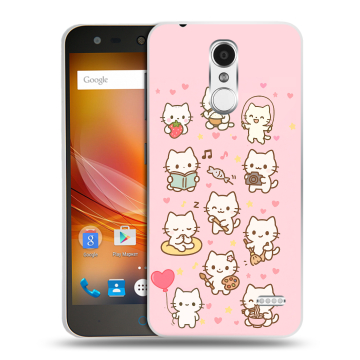 Пластиковый чехол на ZTE Blade X5 с принтом Hello Kitty Хелоу Кити Пластиковый чехол на ZTE Blade X5 с принтом Hello Kitty Хелоу Кити