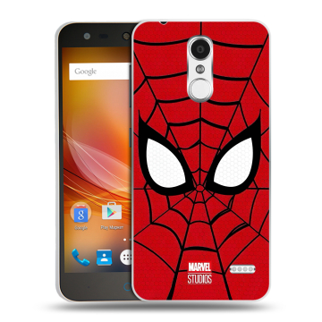 Пластиковый чехол на ZTE Blade X5 с принтом человек паук spiderman