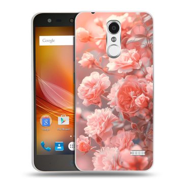 Пластиковый чехол на ZTE Blade X5 с принтом Розы цветы Пластиковый чехол на ZTE Blade X5 с принтом Розы цветы