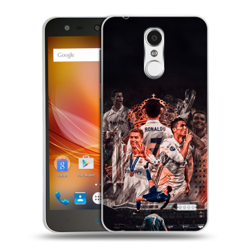 Пластиковый чехол на ZTE Blade X5 с принтом Реал Роналдо Real Ronaldo Пластиковый чехол на ZTE Blade X5 с принтом Реал Роналдо Real Ronaldo